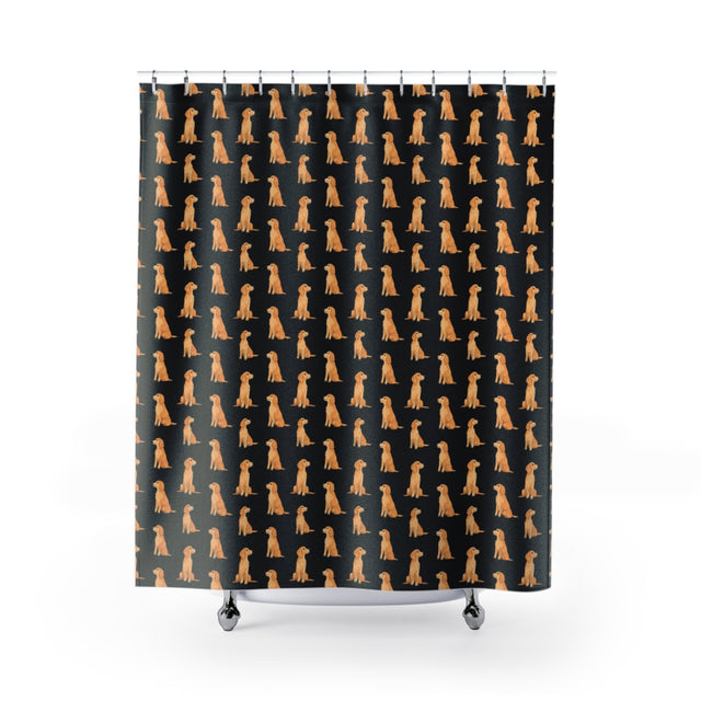 Charcoal Hour Companions Shower Curtain
