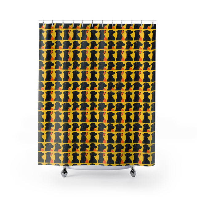 Charcoal Hour Labs Shower Curtain