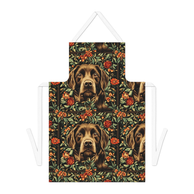 Charcoal Tapestry Labs Apron