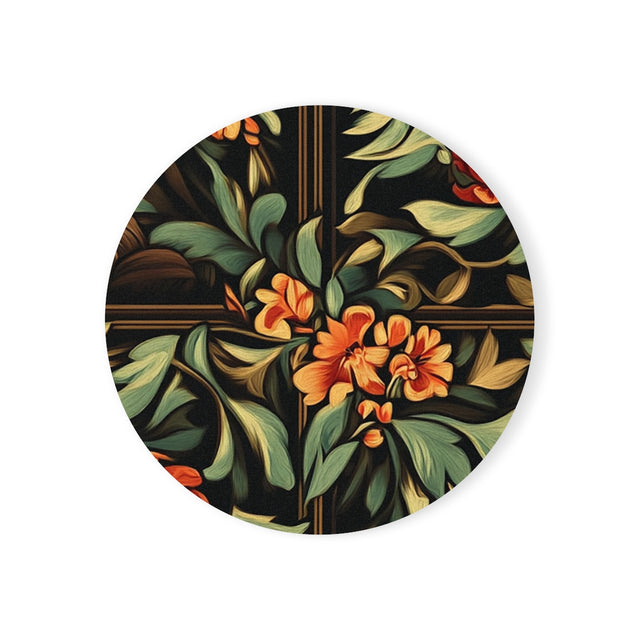 Charcoal Tapestry Labs Coasters
