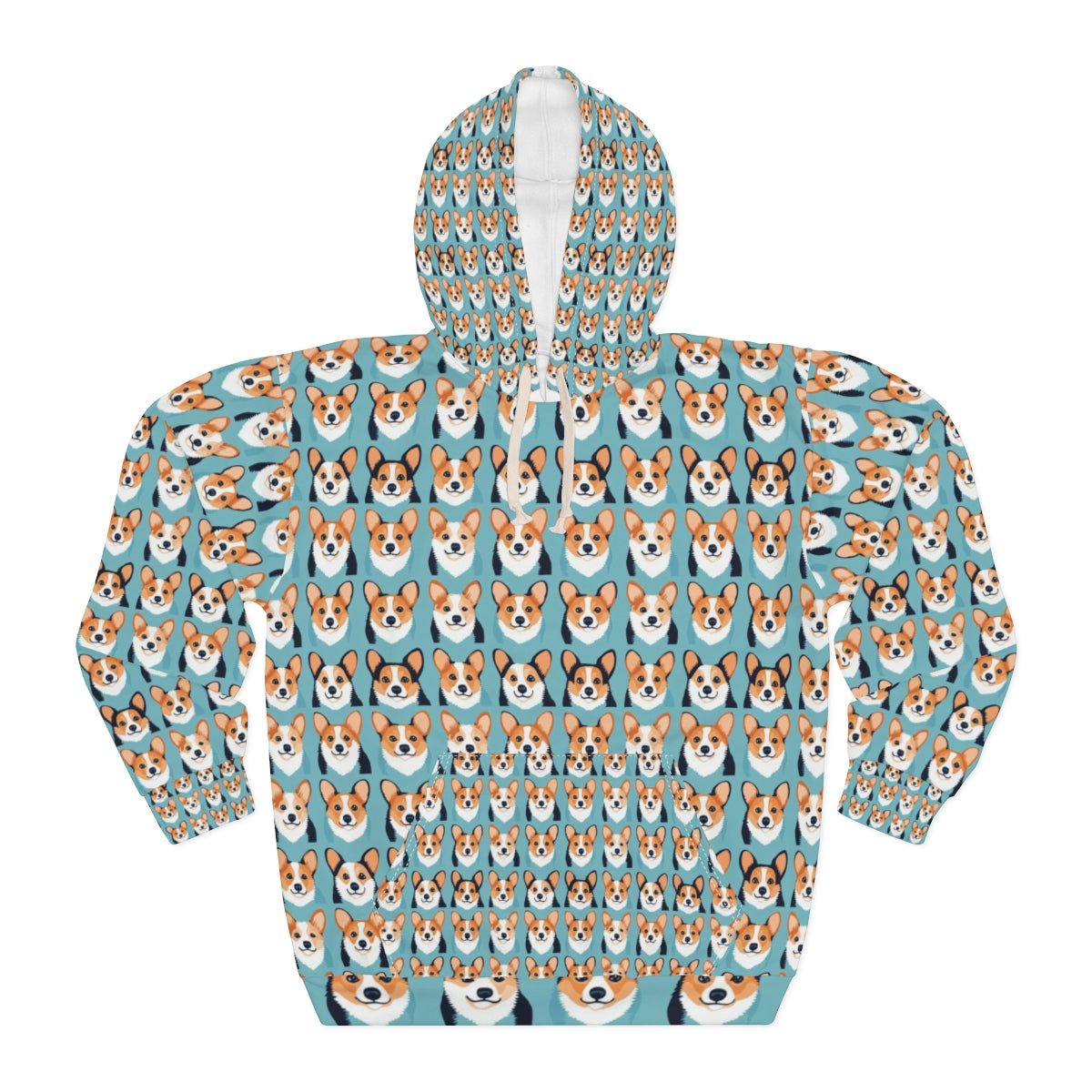 Cheerful Corgi Collective Hoodie