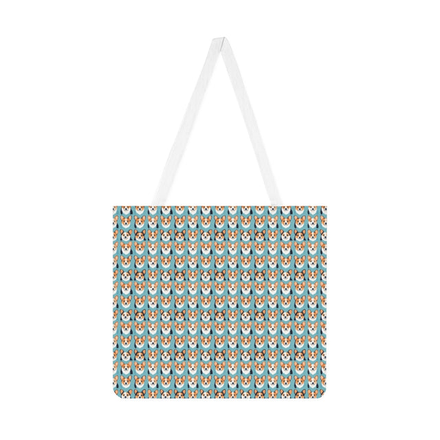 Cheerful Corgi Collective Tote Bag