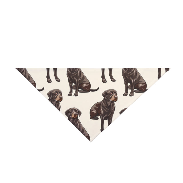 Chocolate Lab Companions Pet Bandana