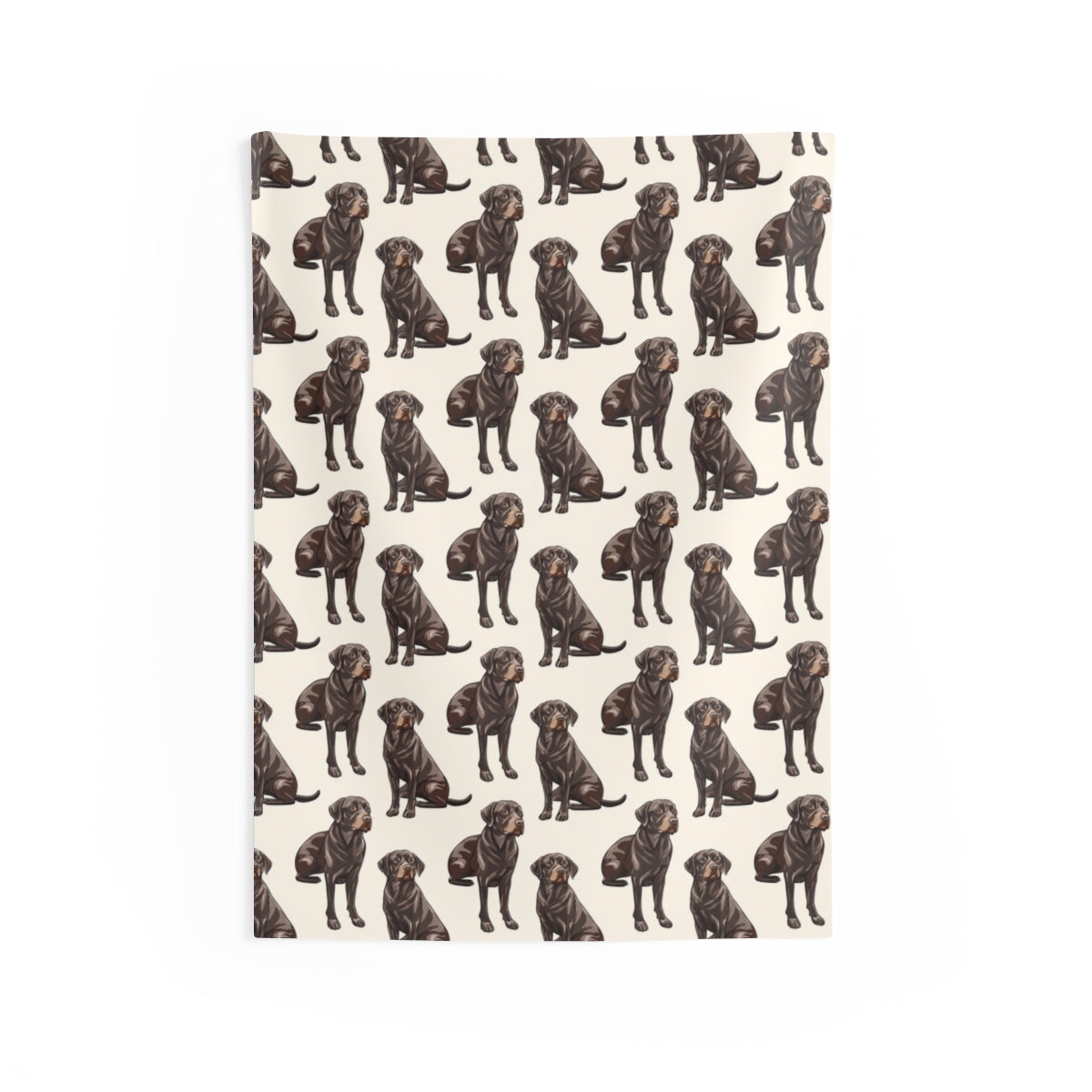 Chocolate Lab Companions Wall Tapestry