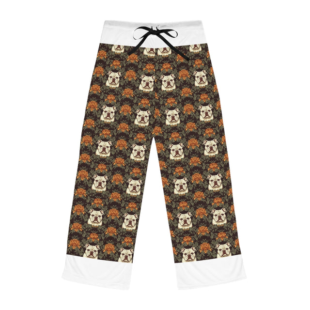 Chocolate Majesty Bulldogs Pajama Pants