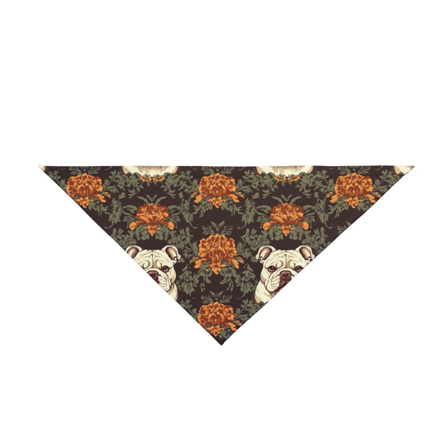 Chocolate Majesty Bulldogs Pet Bandana