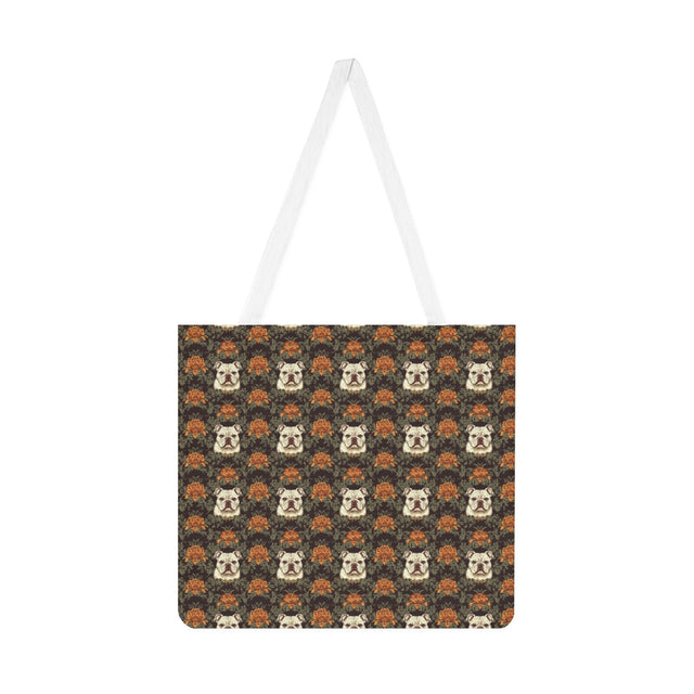 Chocolate Majesty Bulldogs Tote Bag
