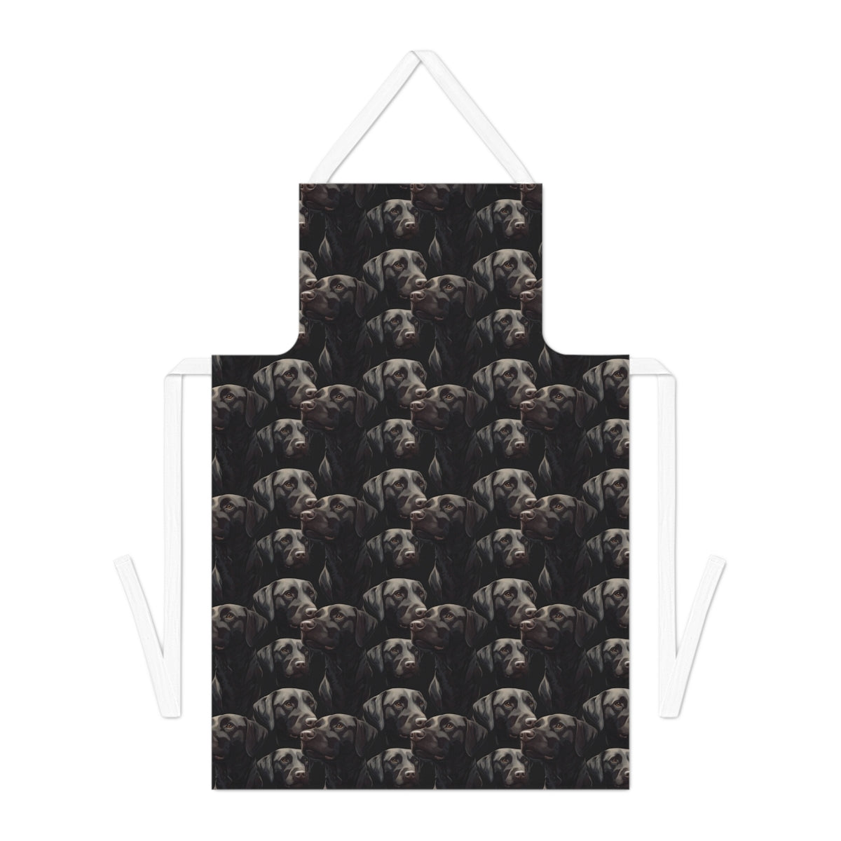 Chocolate Velvet Labradors Apron