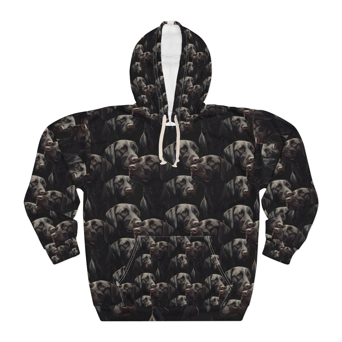 Chocolate Velvet Labradors Hoodie