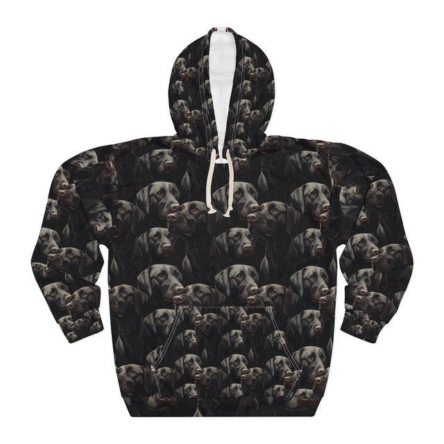 Chocolate Velvet Labradors Hoodie