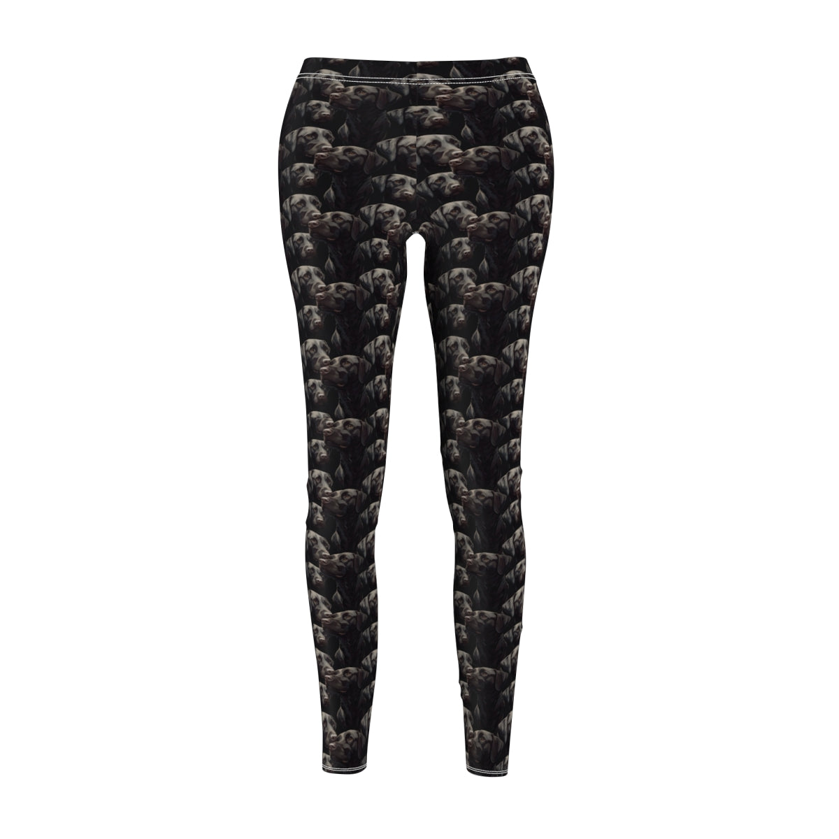 Chocolate Velvet Labradors Leggings