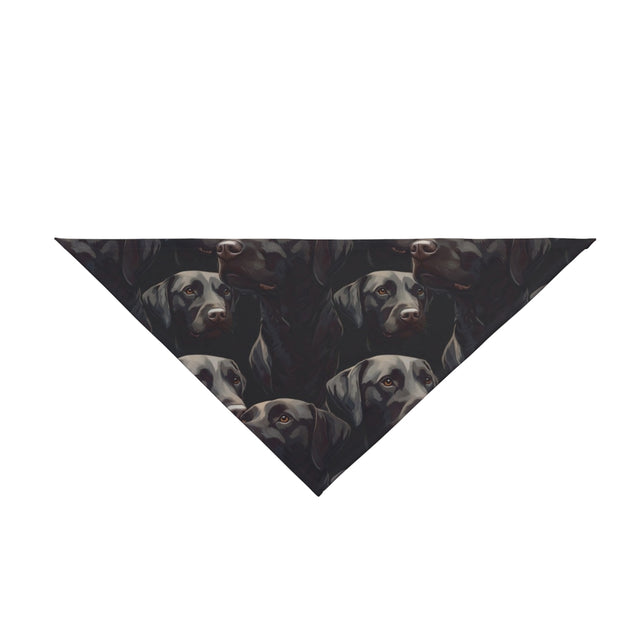 Chocolate Velvet Labradors Pet Bandana