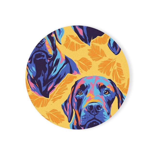 Citrus Pop Labradors Coasters