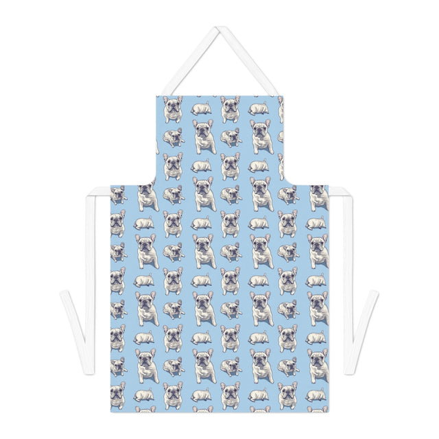 Cloudy Day Frenchies Apron