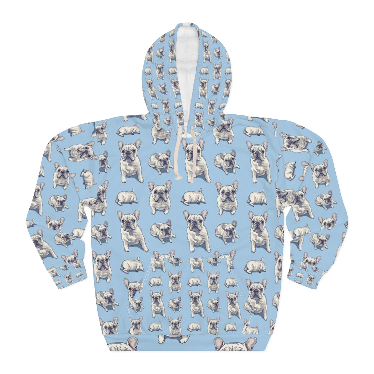 Cloudy Day Frenchies Hoodie