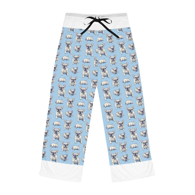 Cloudy Day Frenchies Pajama Pants