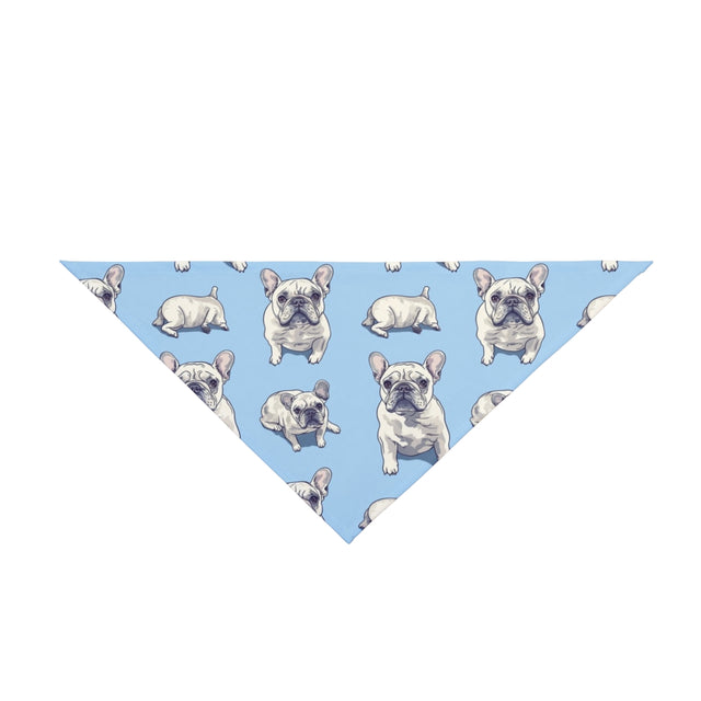 Cloudy Day Frenchies Pet Bandana