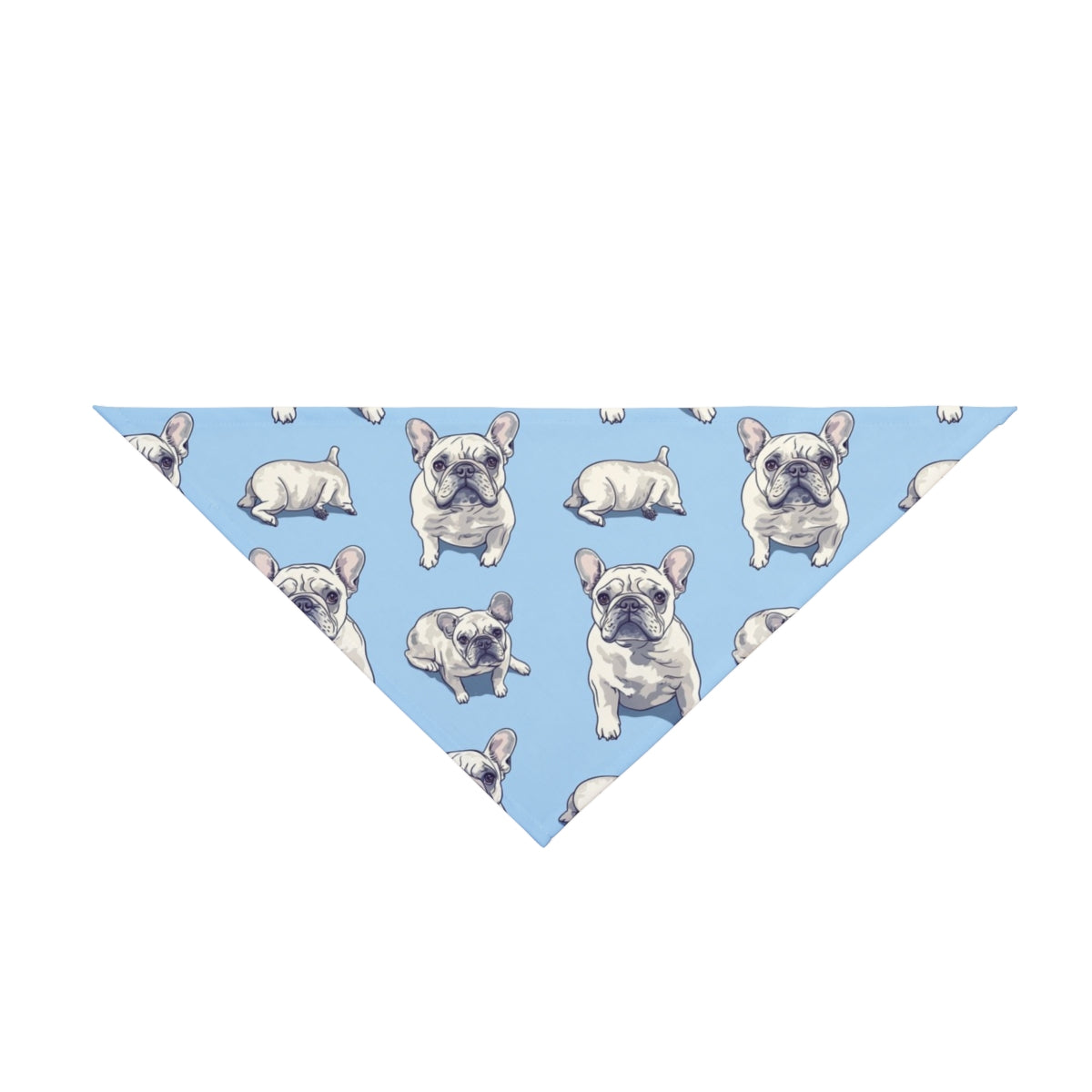 Cloudy Day Frenchies Pet Bandana
