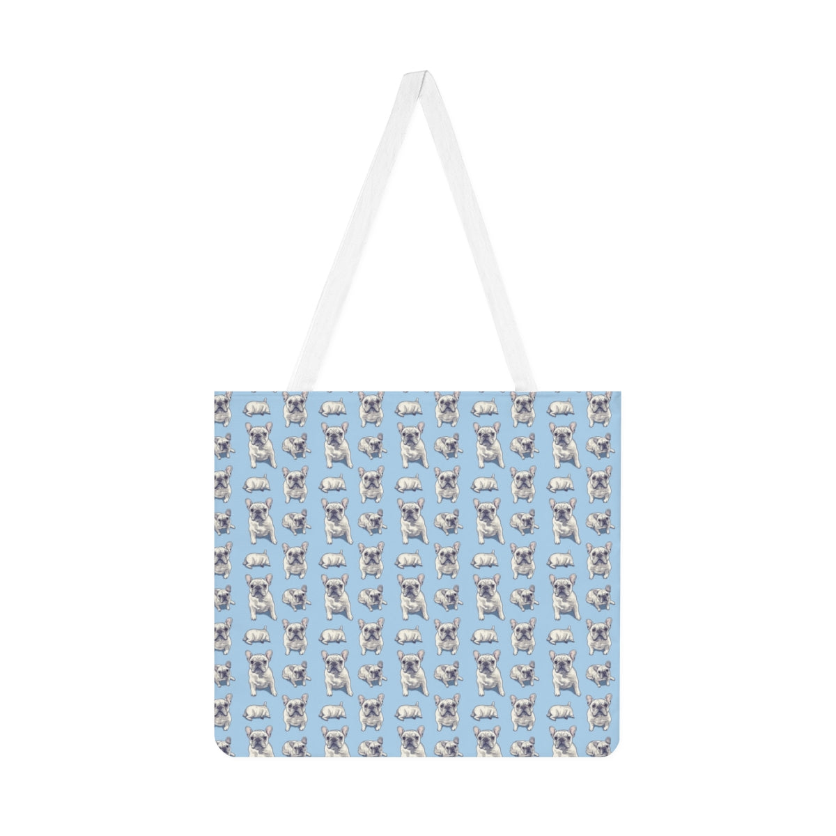 Cloudy Day Frenchies Tote Bag