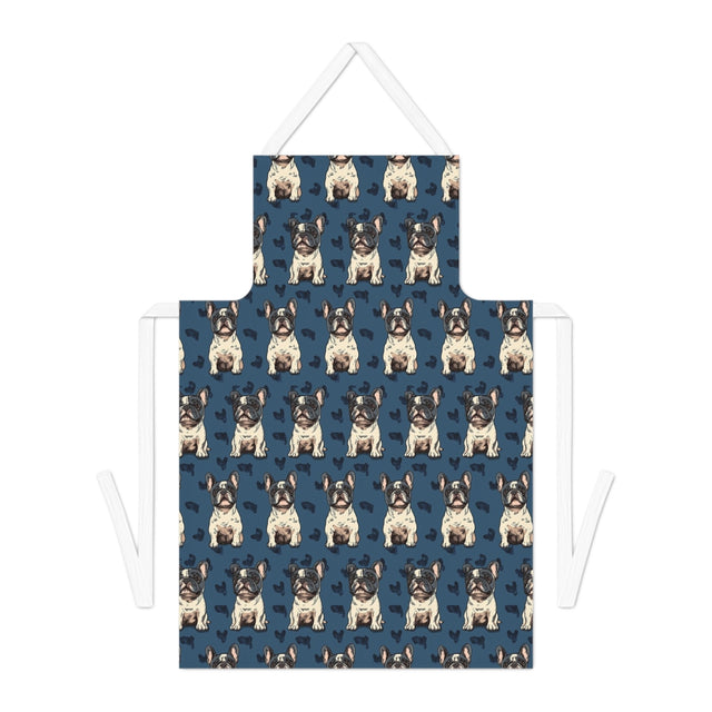 Cobalt Dreams Frenchies Apron