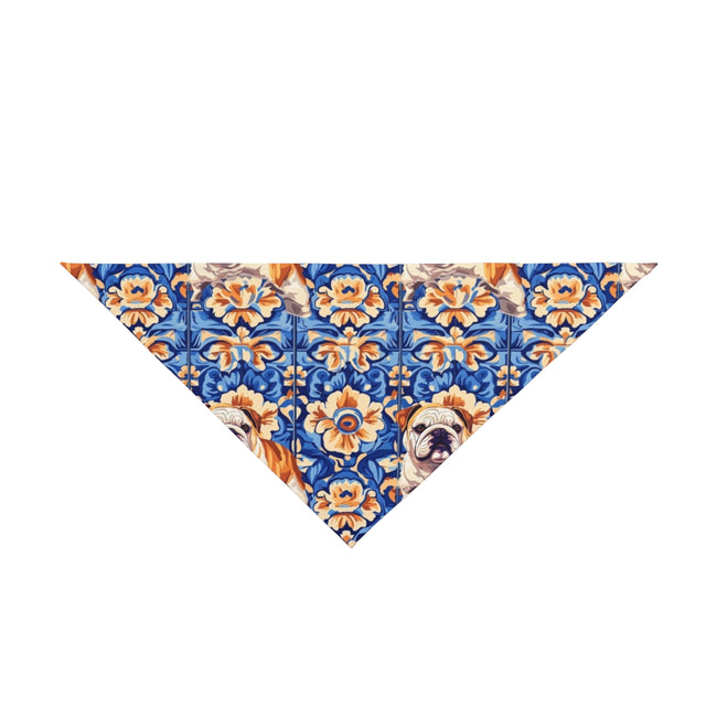 Cobalt Majesty Bulldogs Pet Bandana