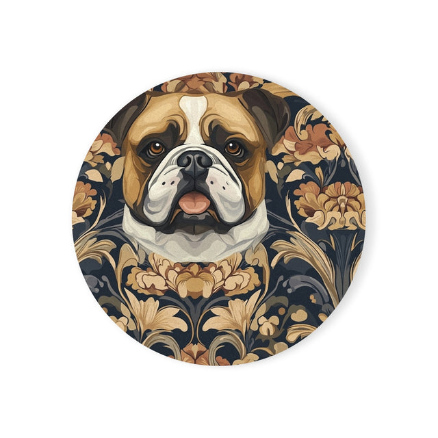 Copper Majesty Bulldogs Coasters