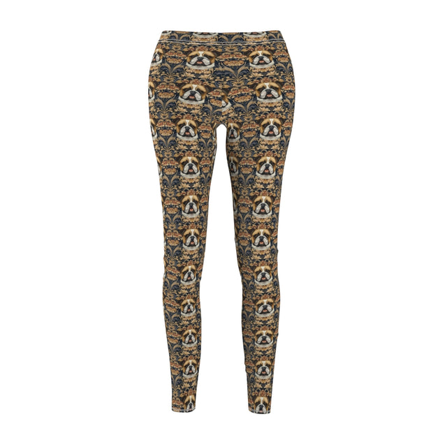 Copper Majesty Bulldogs Leggings