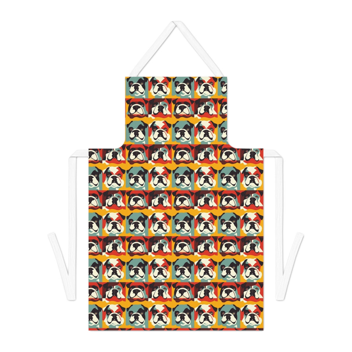 Coral Bulldog Brigade Apron