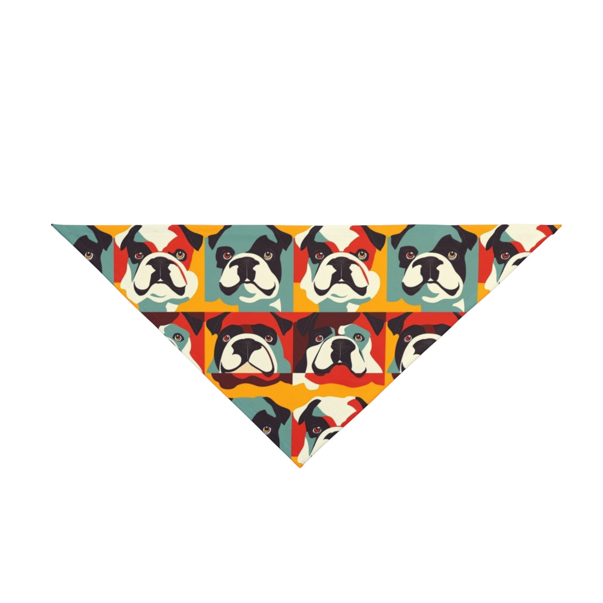 Coral Bulldog Brigade Pet Bandana