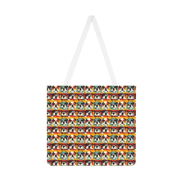 Coral Bulldog Brigade Tote Bag