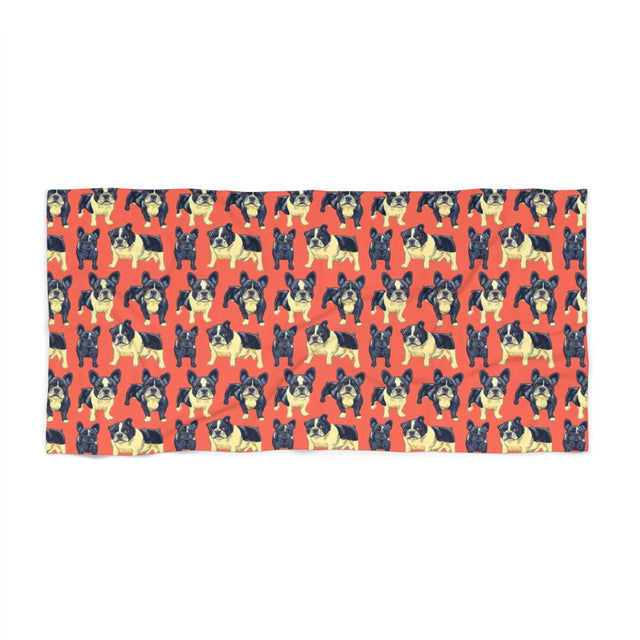 Coral Cafe Frenchies Beach Towel