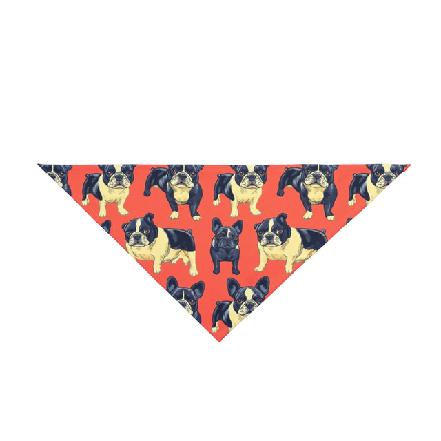 Coral Cafe Frenchies Pet Bandana
