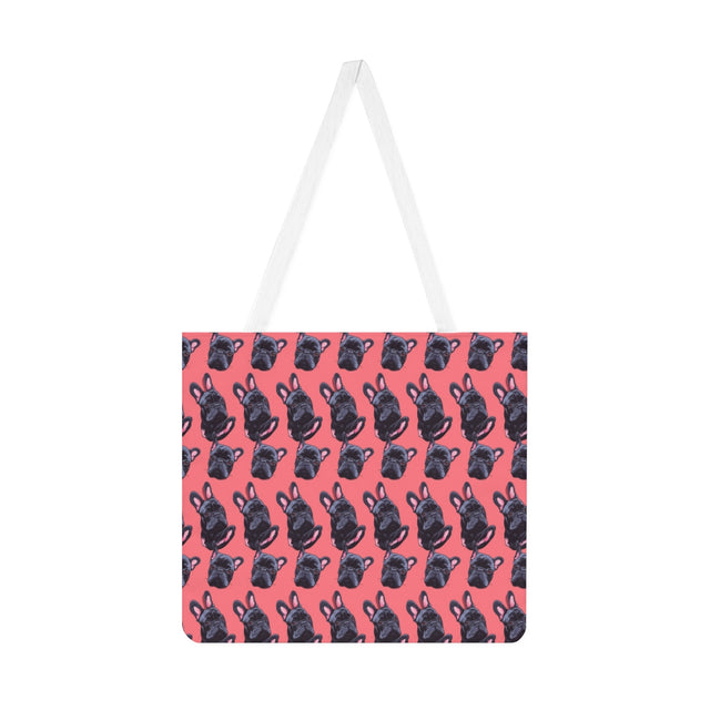Coral Dreams Frenchies Tote Bag