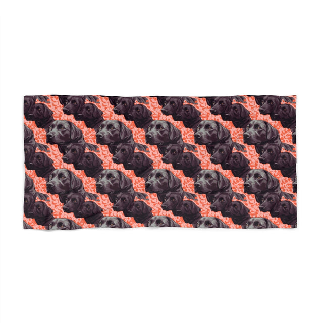 Coral Dreams Labs Beach Towel