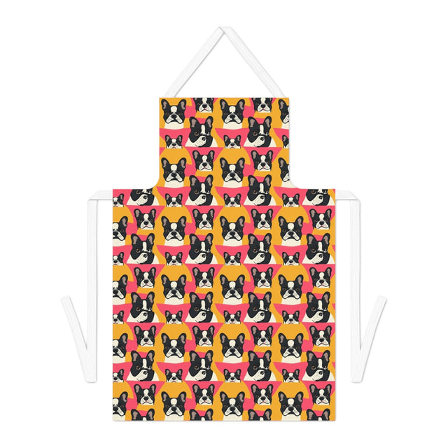 Coral Frenchie Fever Apron