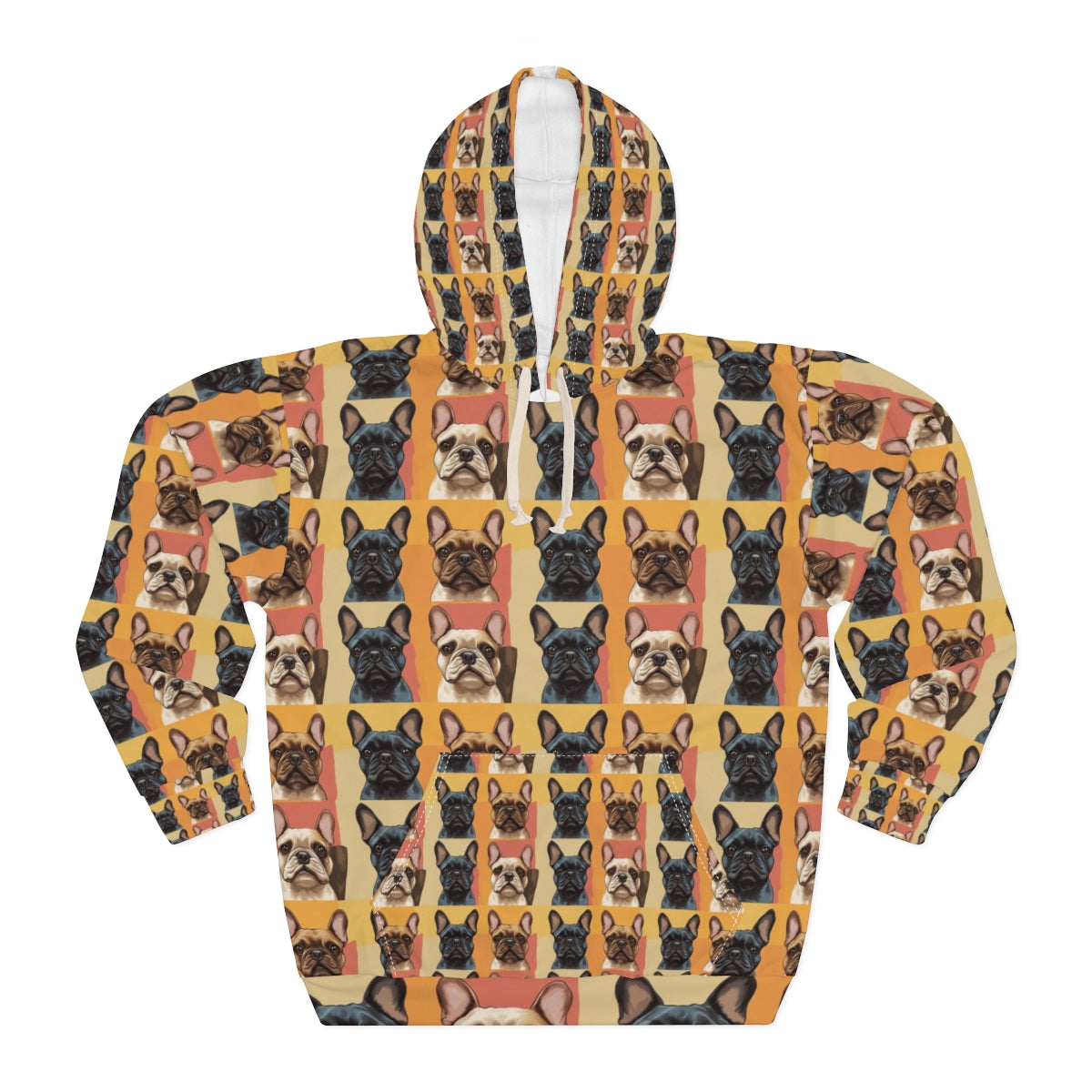 Coral Frenchie Gallery Hoodie