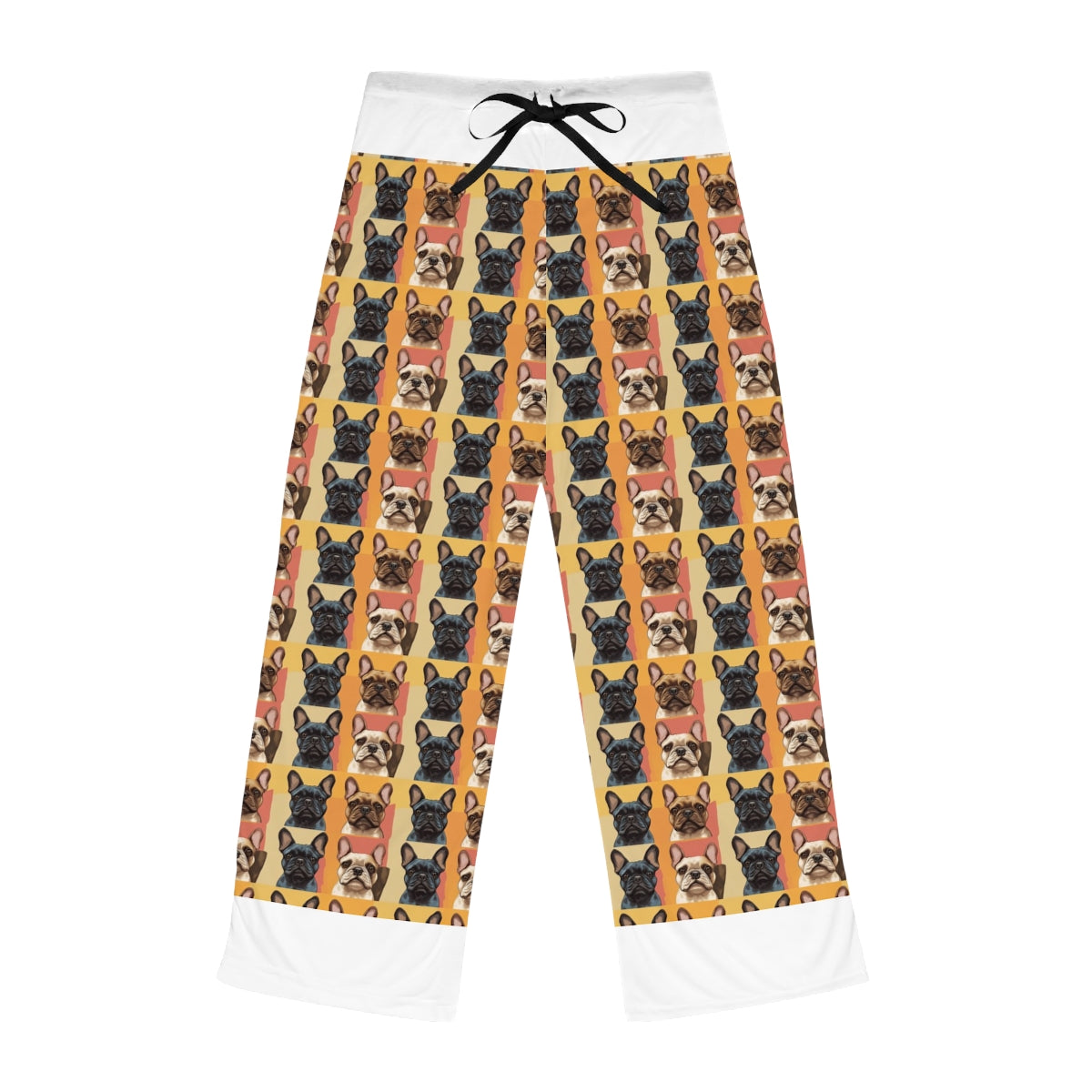 Coral Frenchie Gallery Pajama Pants
