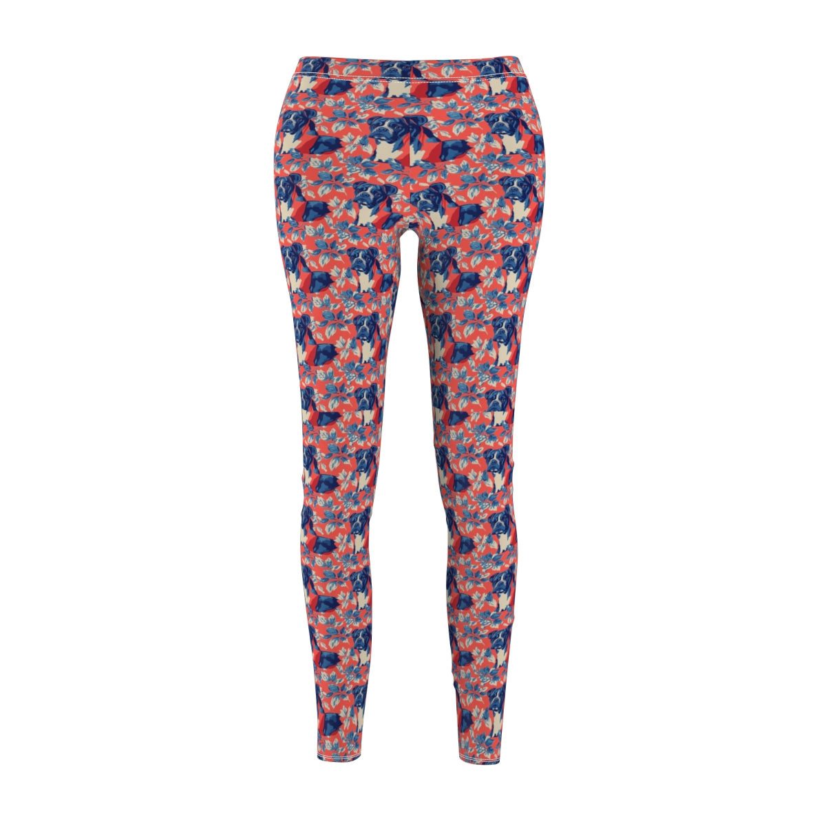 Coral Garden Boxers Leggings