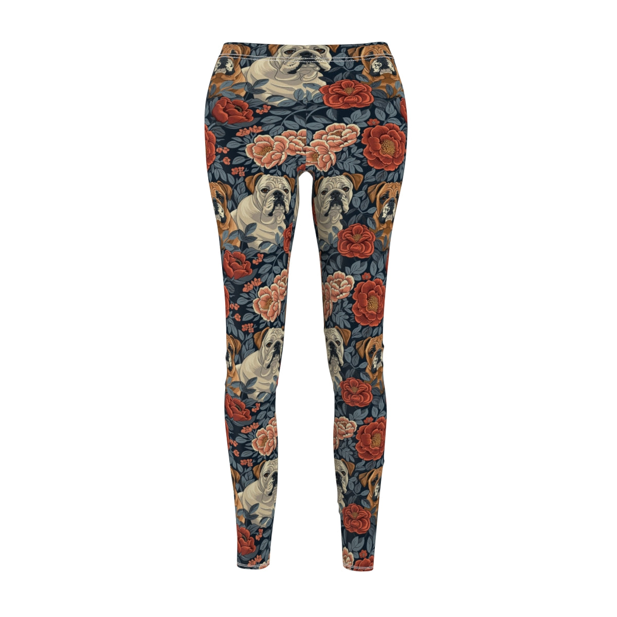 Coral Garden Bulldogs Leggings