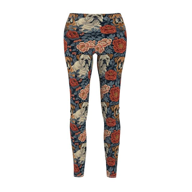 Coral Garden Bulldogs Leggings