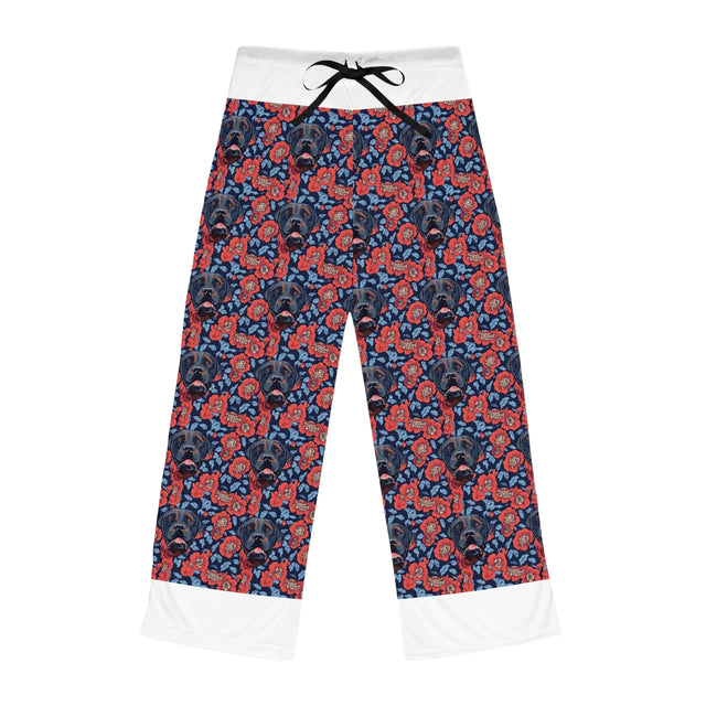 Coral Garden Rottweiler Pajama Pants