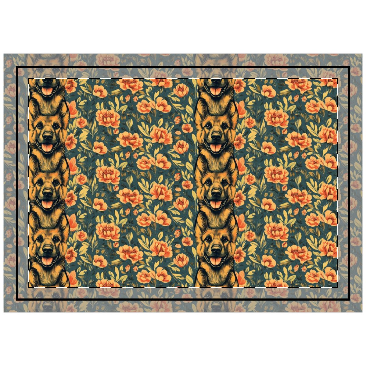 Coral Hour Shepherds Throw Pillow