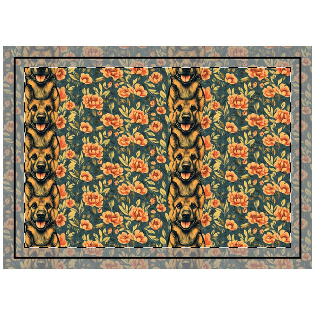 Coral Hour Shepherds Throw Pillow