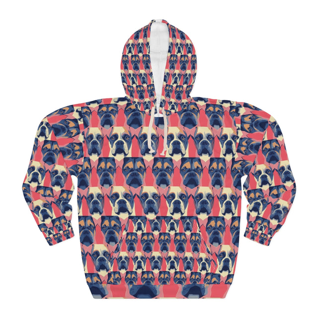 Coral Navy Boxer Brigade Hoodie