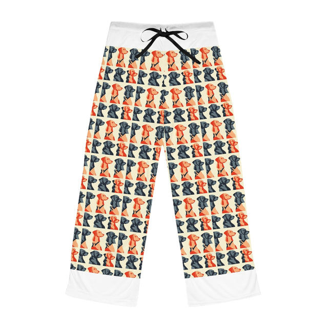 Coral Pop Labs Pajama Pants
