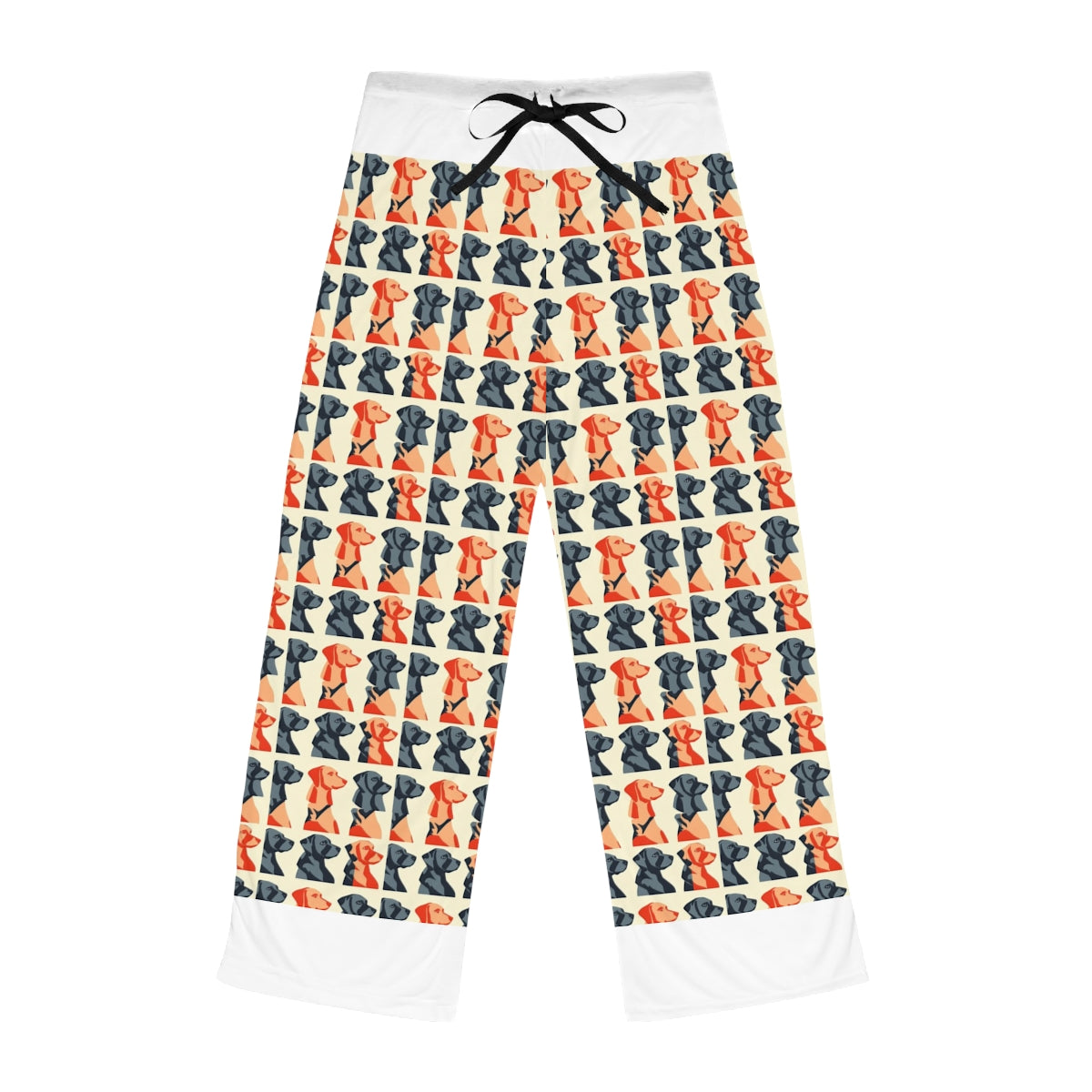 Coral Pop Labs Pajama Pants