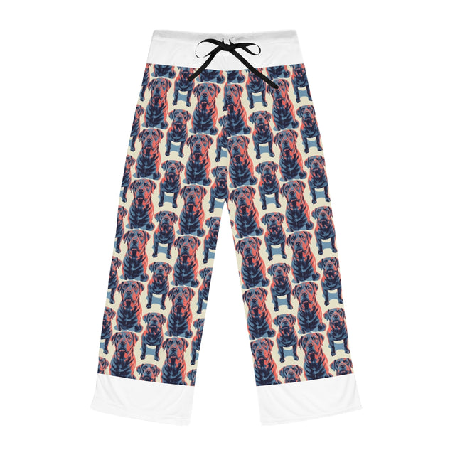 Coral Shadows Labradors Pajama Pants