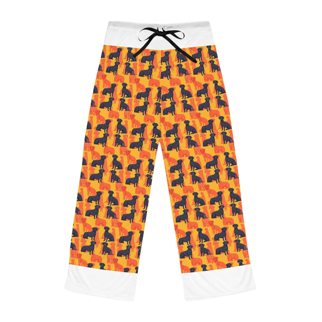 Coral Sunset Labs Pajama Pants