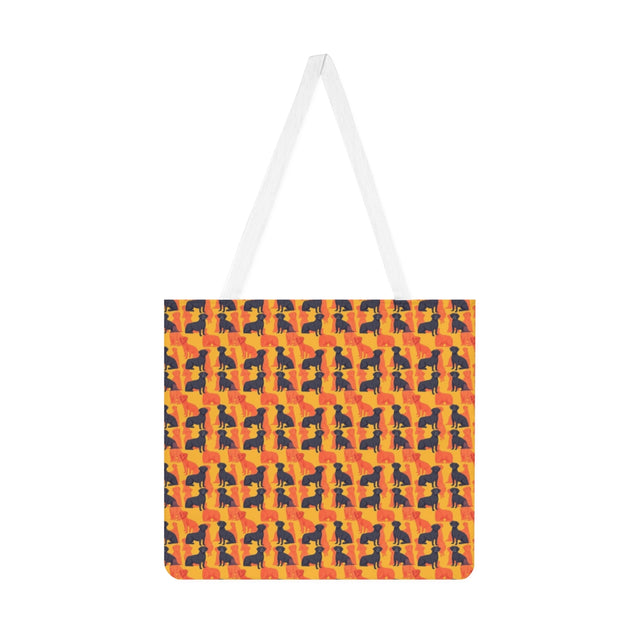 Coral Sunset Labs Tote Bag