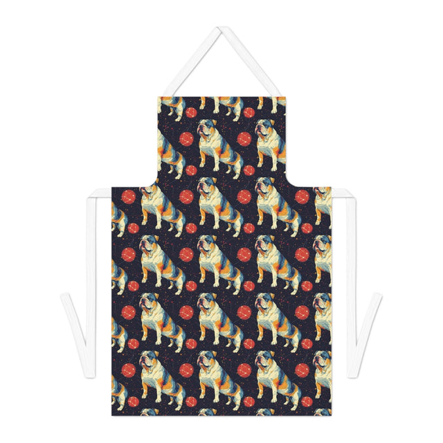 Cosmic Bulldog Constellation Apron